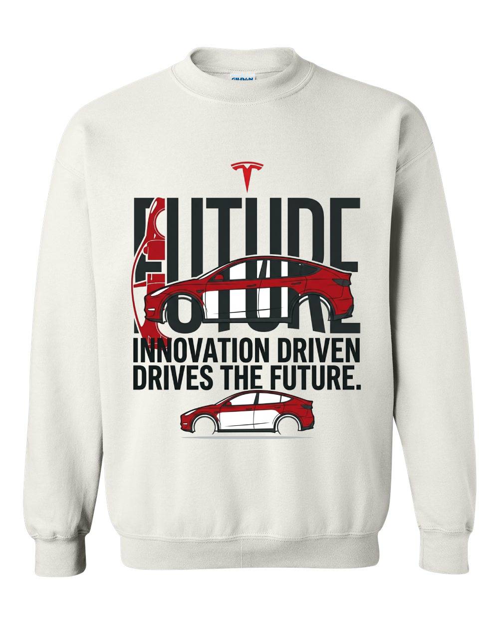Tesla Future Innovation Crewneck Sweatshirt