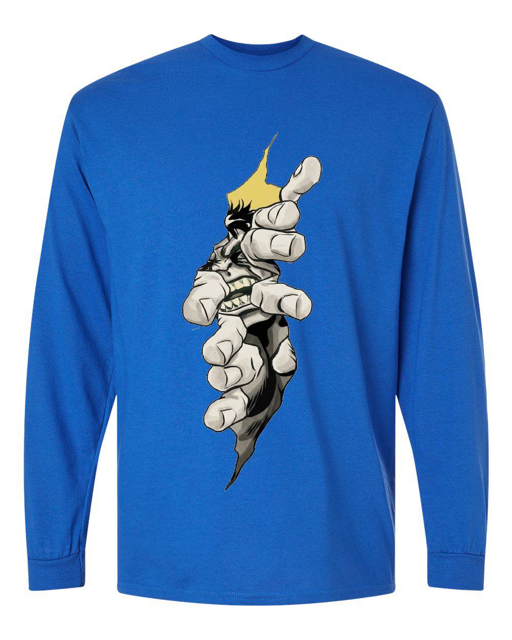 Anime Rip Long Sleeve T-Shirt
