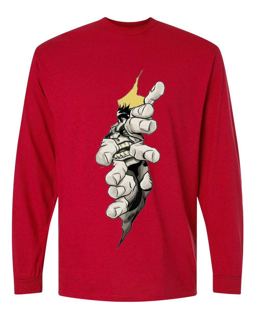 Anime Rip Long Sleeve T-Shirt