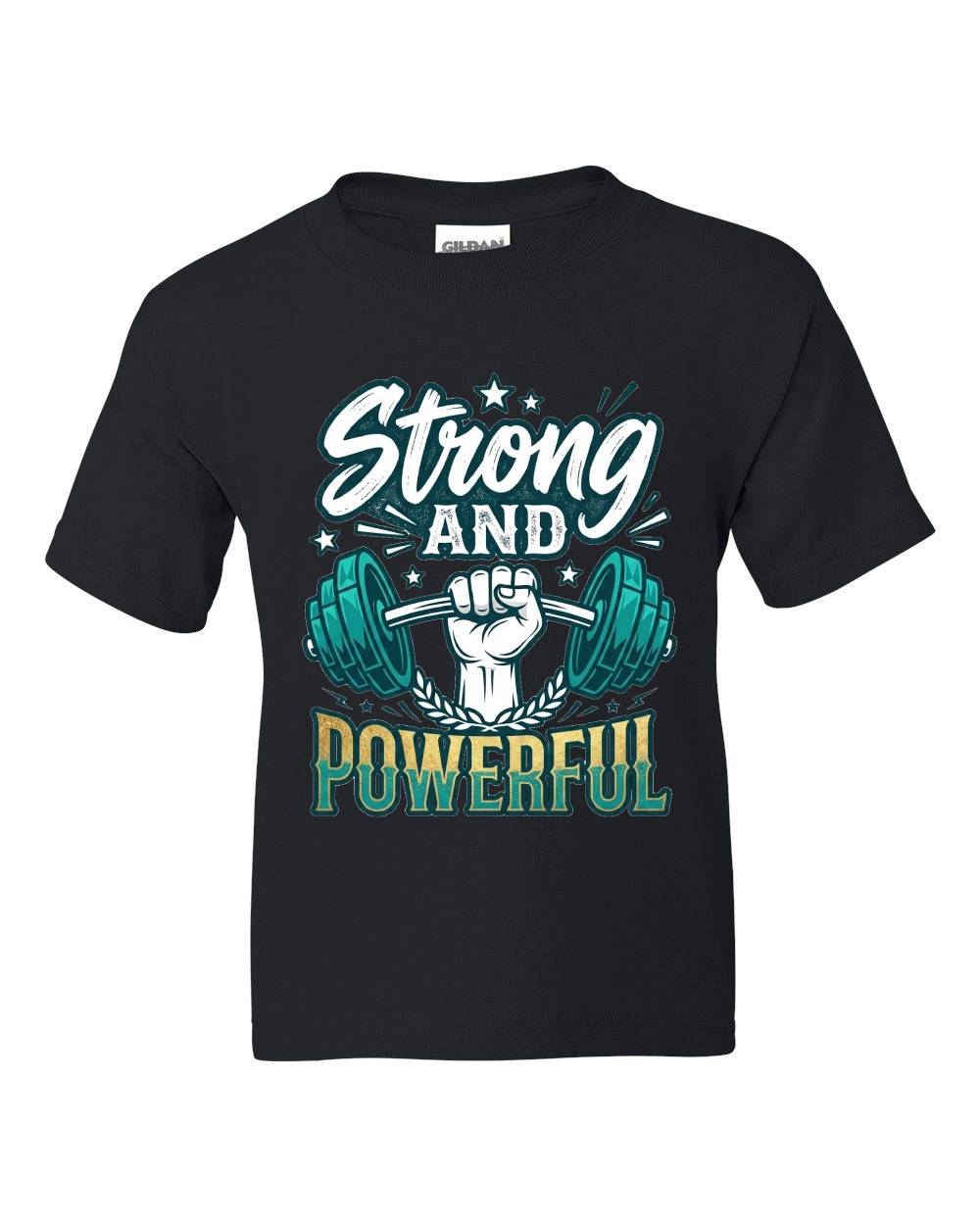 Strong and Powerful Kids T-Shirt