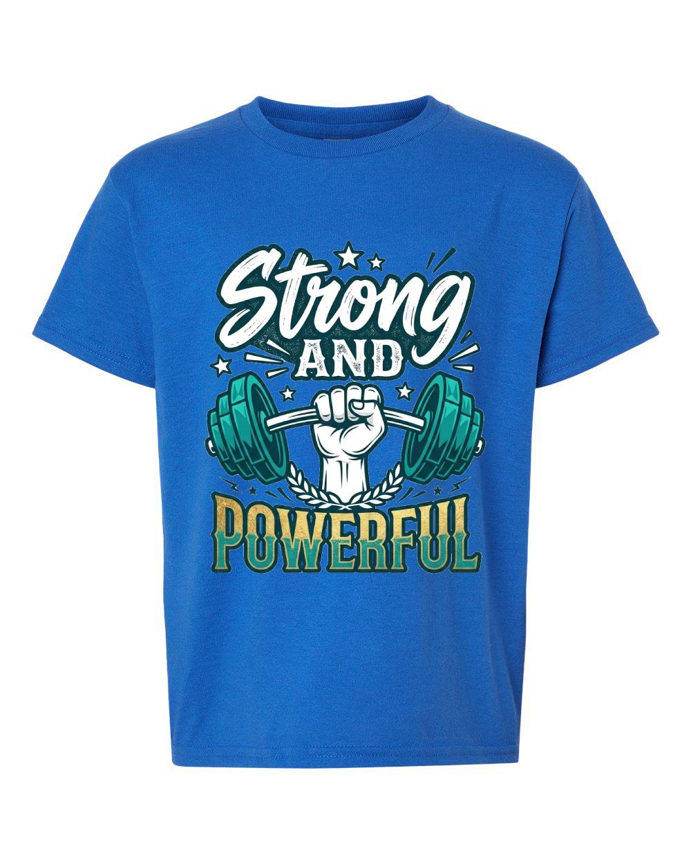 Strong and Powerful Kids T-Shirt