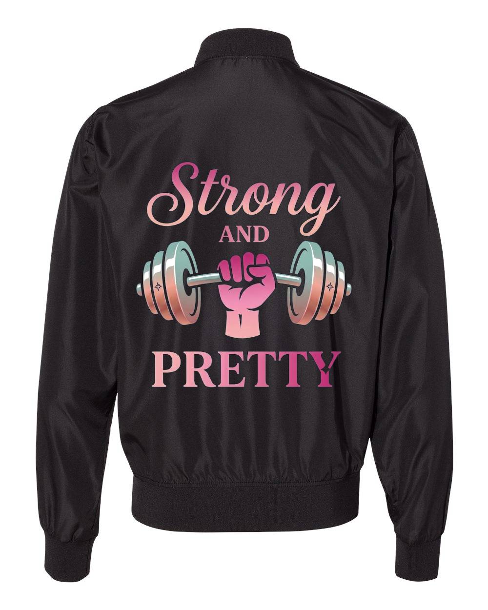 Strong and Pretty Bomber Jacket
