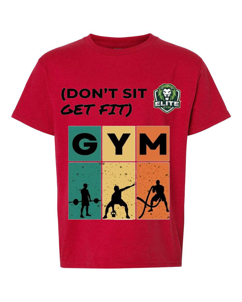 Don't Sit Get Fit Kids T-Shirt
