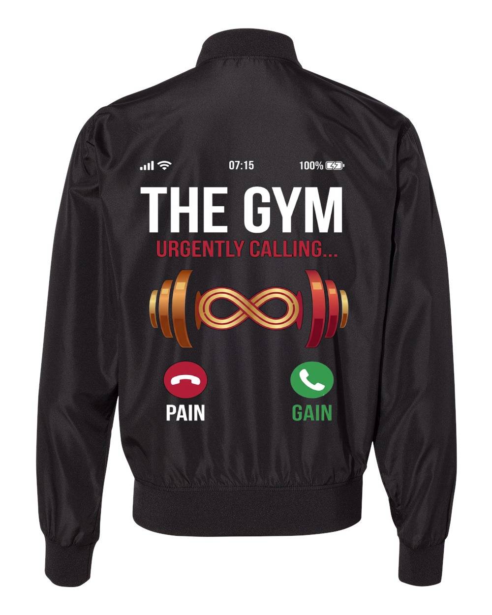 "The Gym Calling" Bomber Jacket