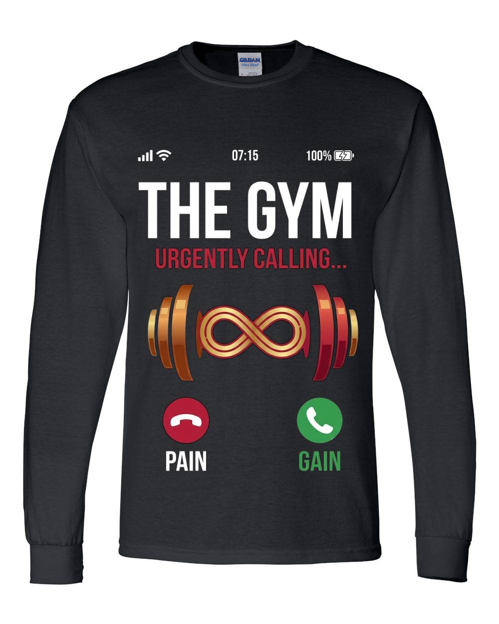 The Gym Calling Long Sleeve T-Shirt