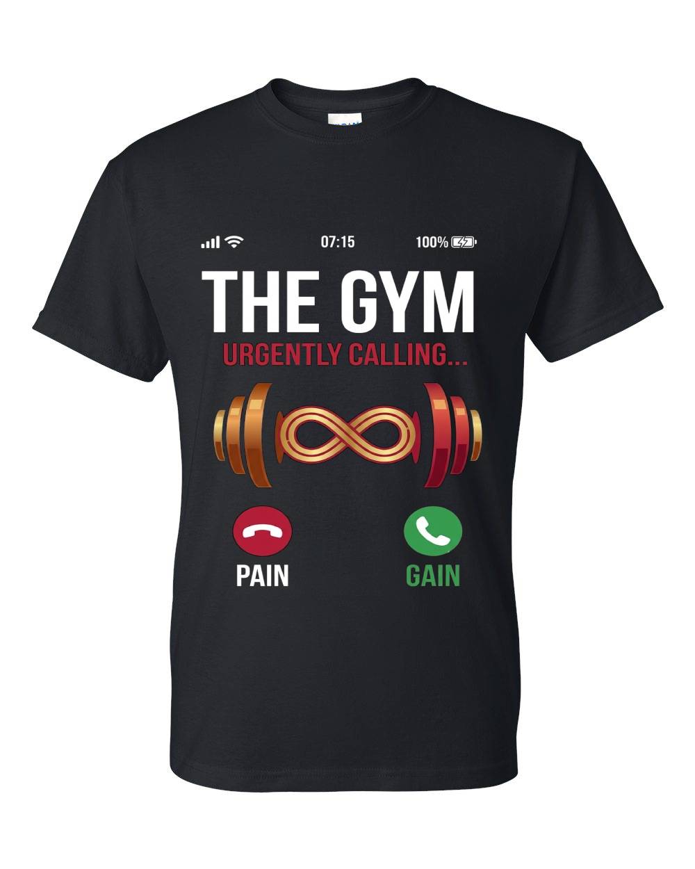 "The Gym Urgently Calling" T-Shirt