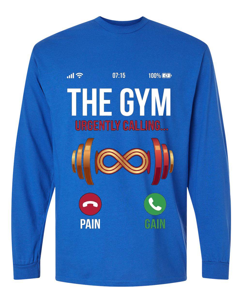 The Gym Urgently Calling Long Sleeve T-Shirt