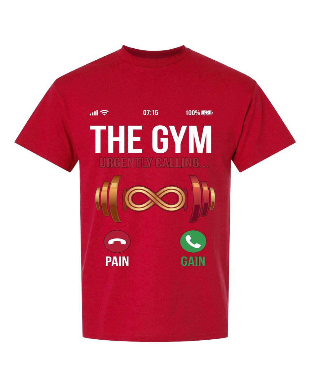 "The Gym Urgently Calling" T-Shirt