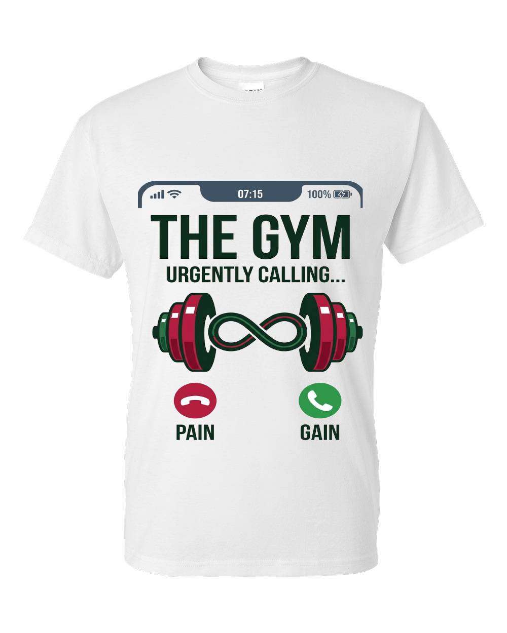 "The Gym Urgently Calling" T-Shirt
