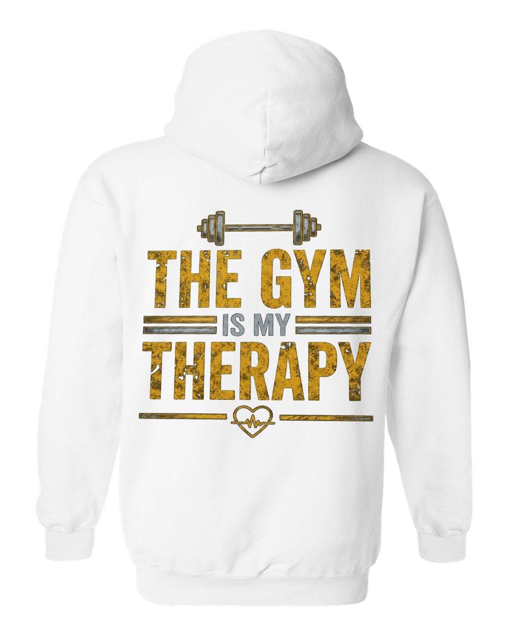 The Gym Is My Therapy Pullover Hoodie