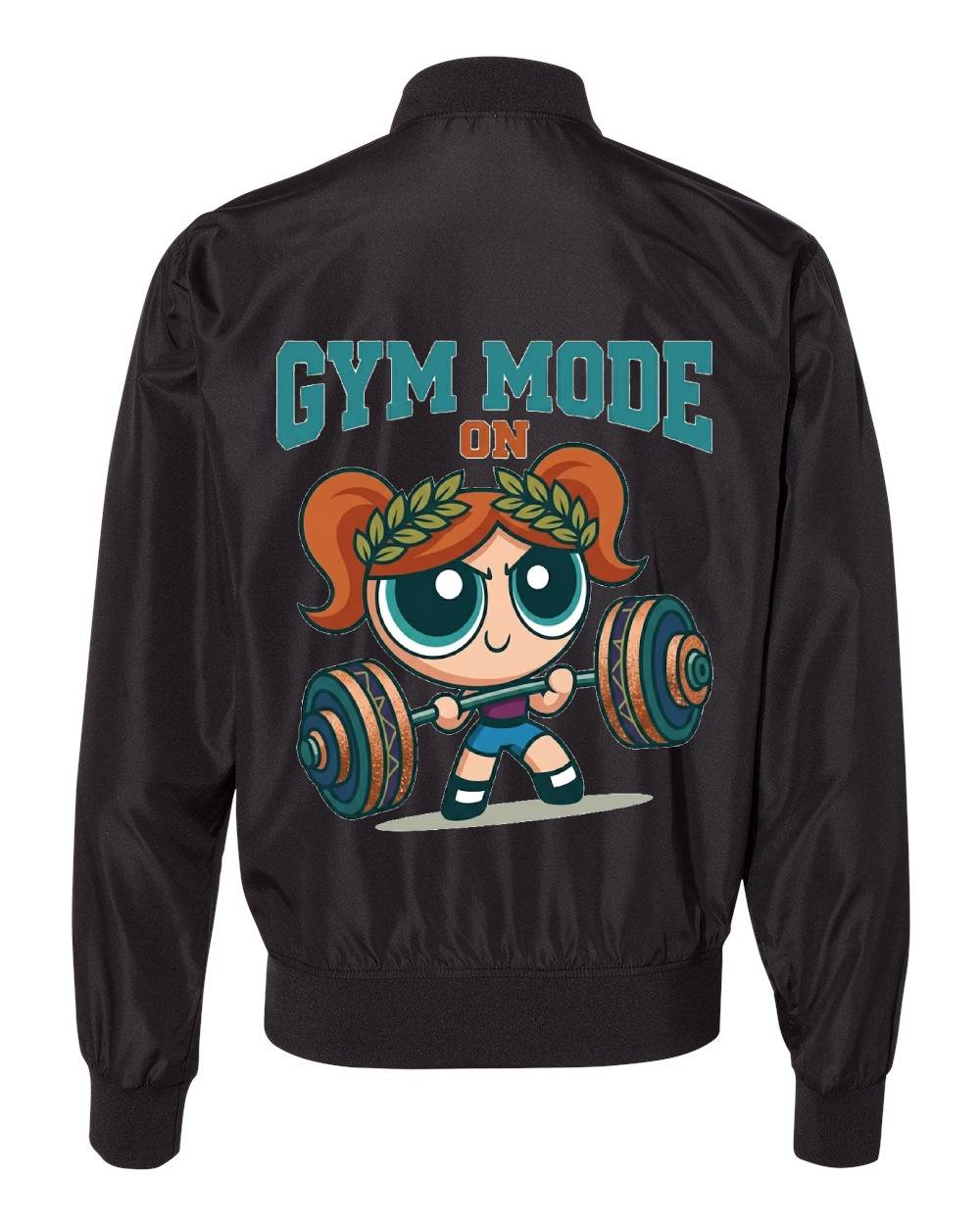 Gym Mode On Bomber Jacket