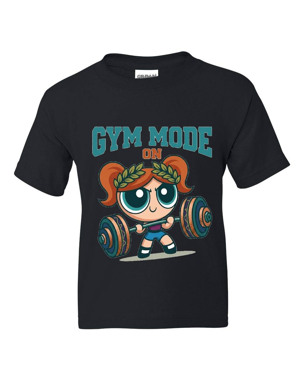 Gym Mode On Kids T-Shirt