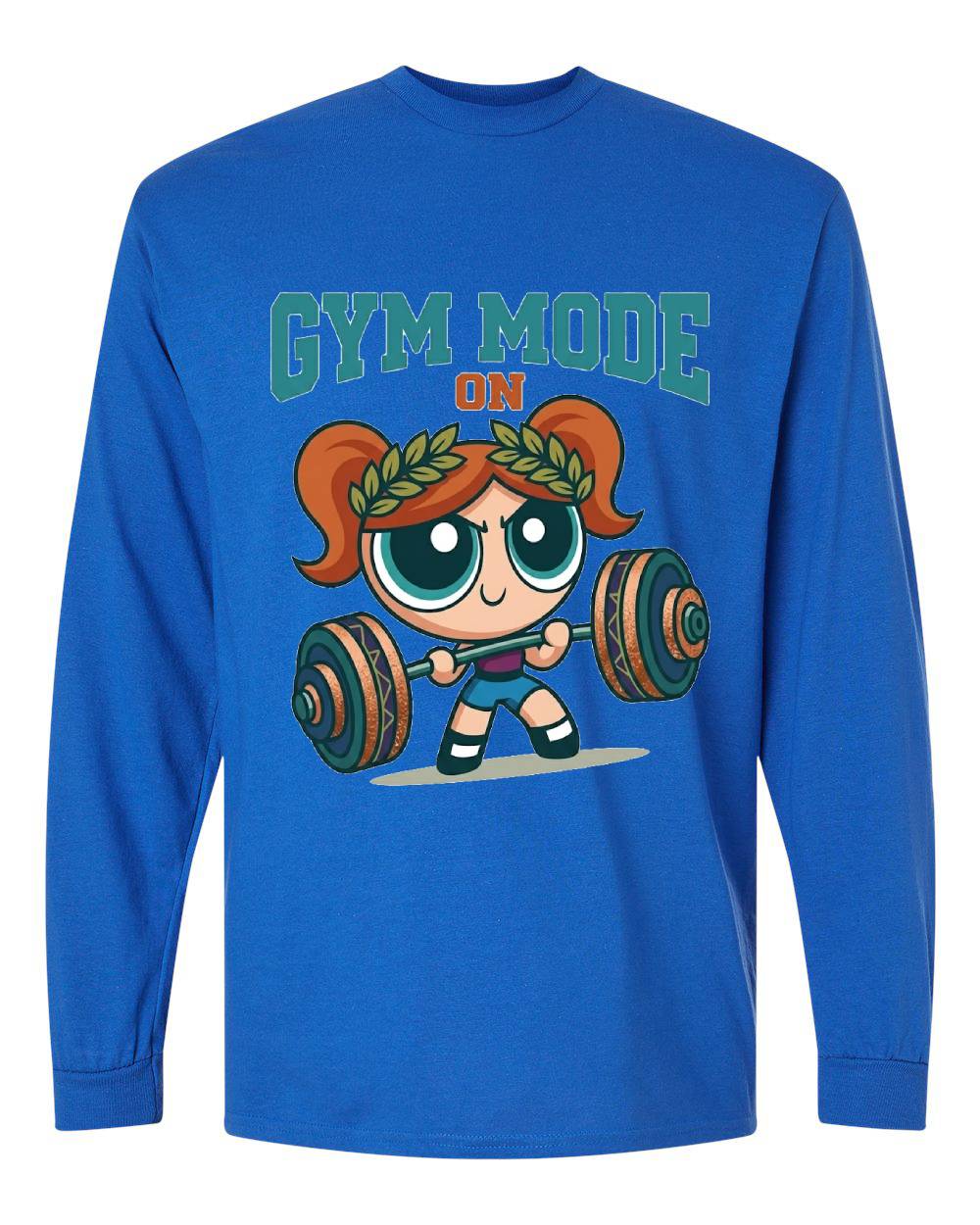 Gym Mode On Long Sleeve T-Shirt