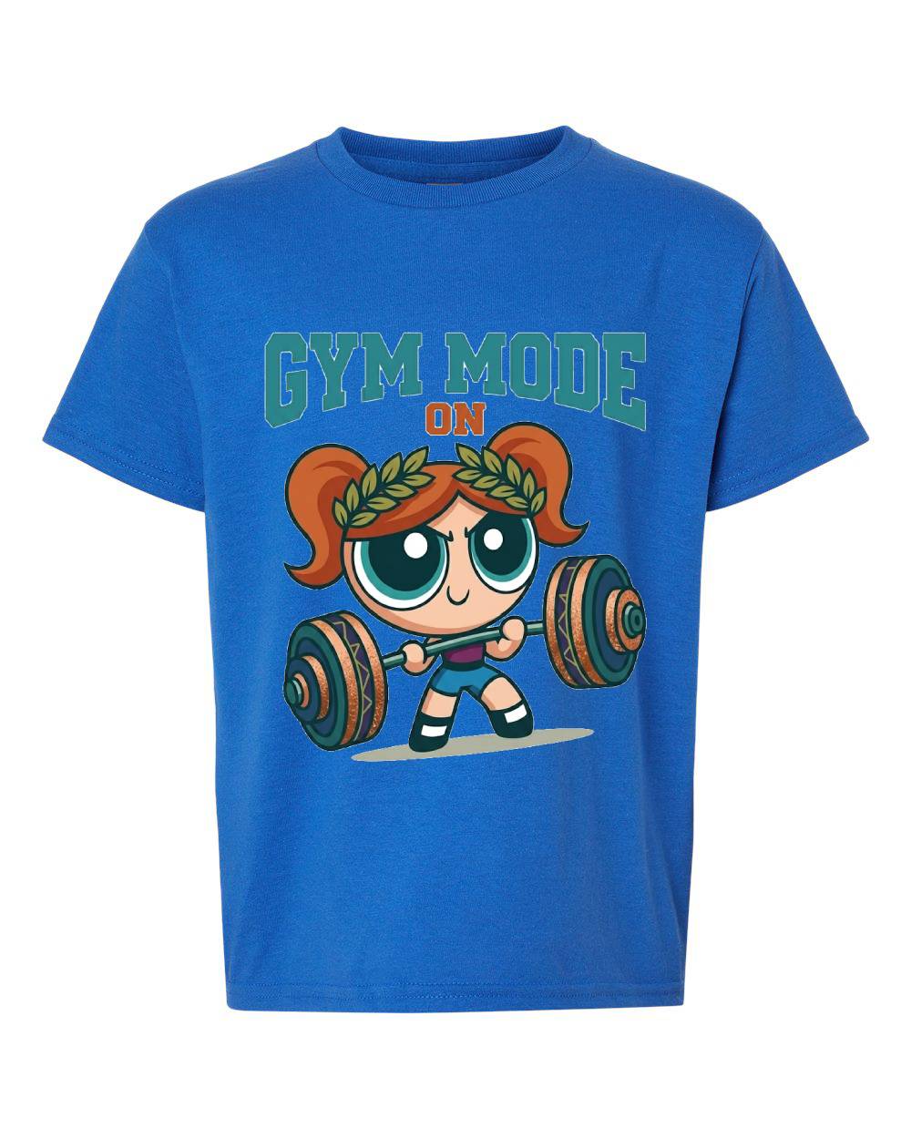 Gym Mode On Kids T-Shirt