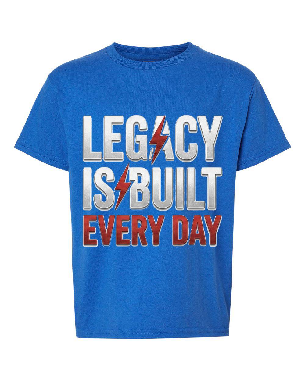 Legacy Is Built Every Day Kids T-Shirt