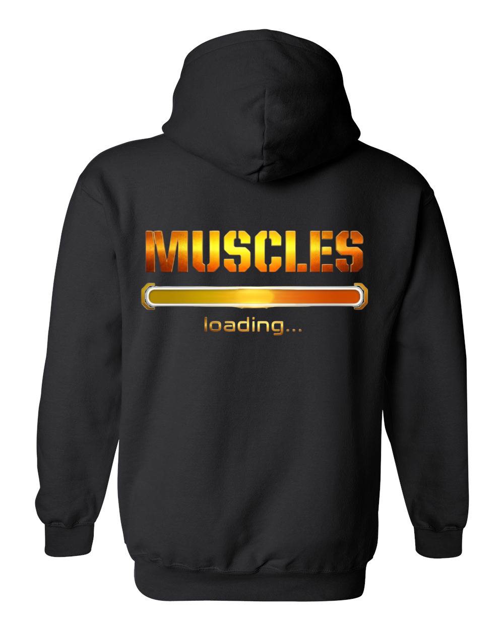 "Muscles Loading" Pullover Hoodie