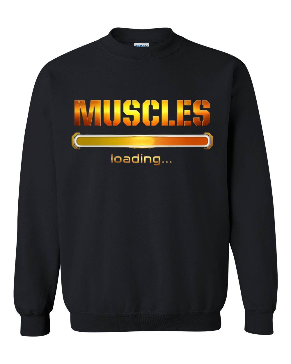 "Muscles Loading" Crewneck Sweatshirt