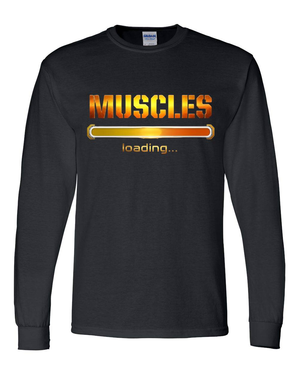 Muscles Loading Long Sleeve T-Shirt