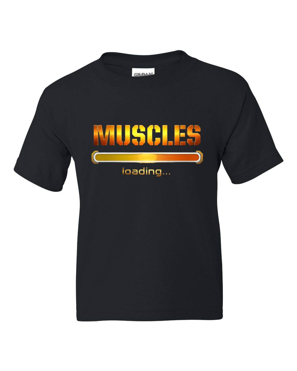 Muscles Loading Kids T-Shirt