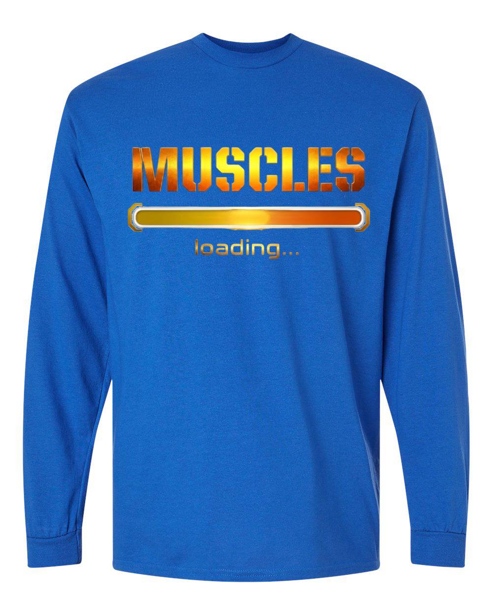 Muscles Loading Long Sleeve T-Shirt