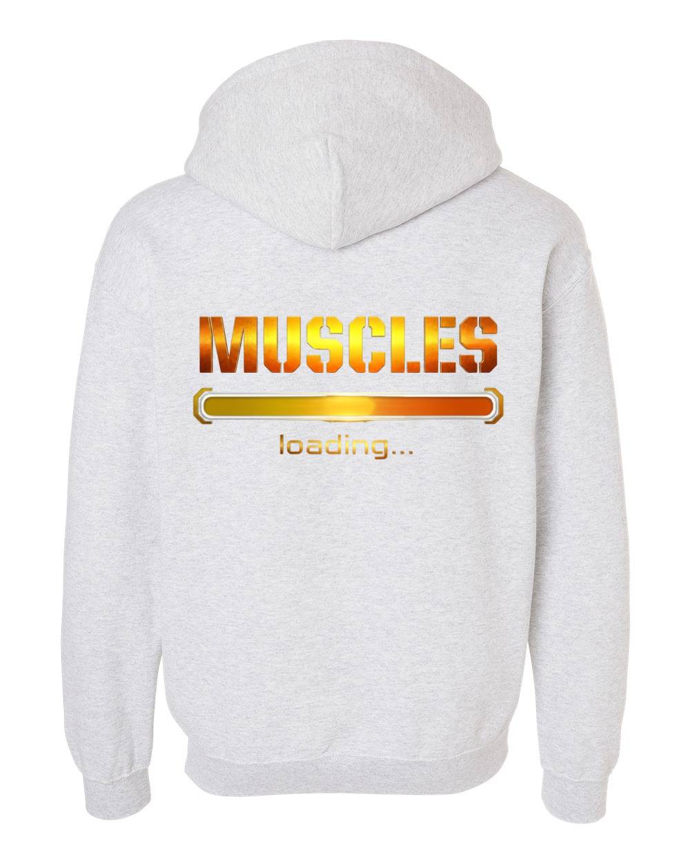 "Muscles Loading" Pullover Hoodie