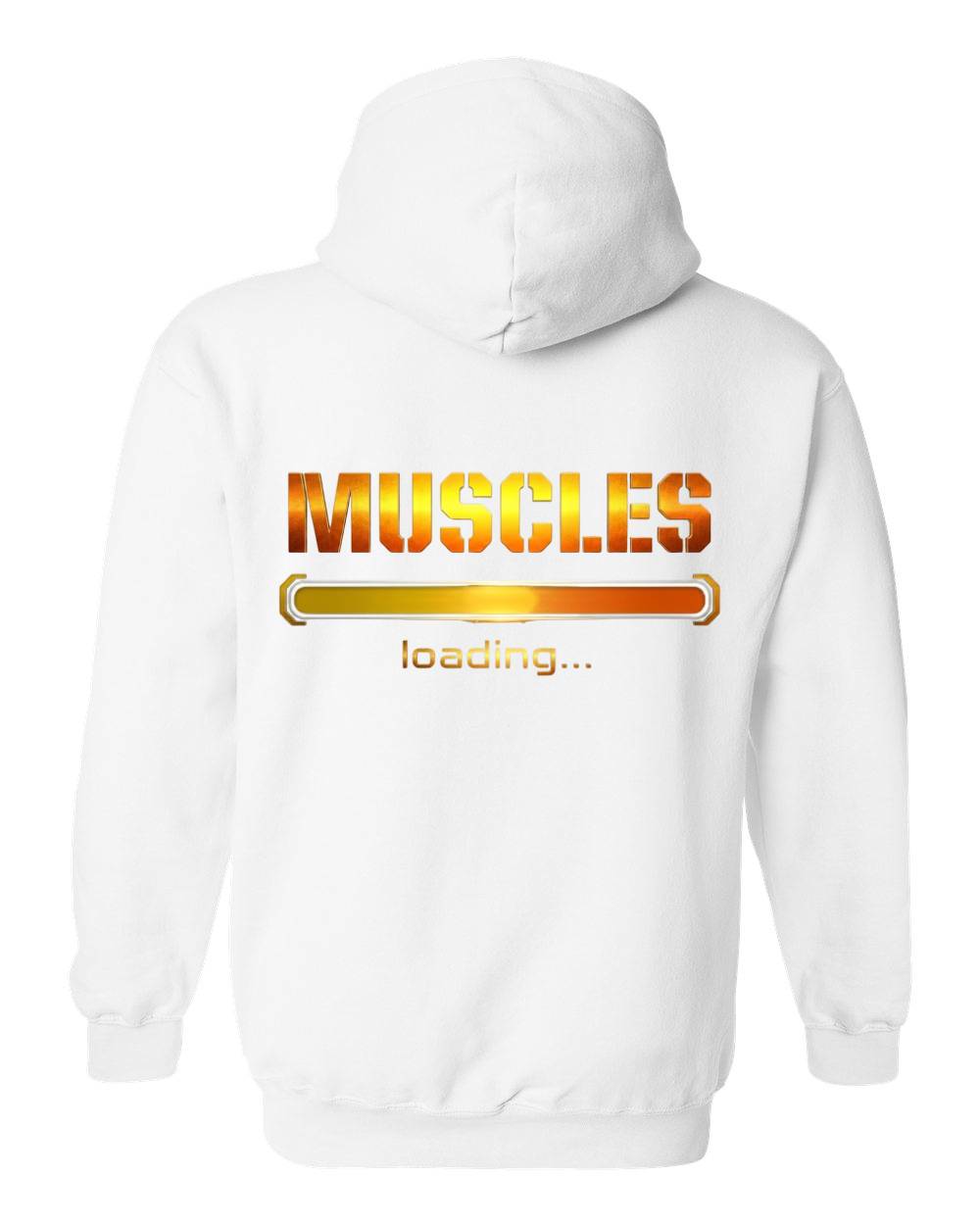"Muscles Loading" Pullover Hoodie