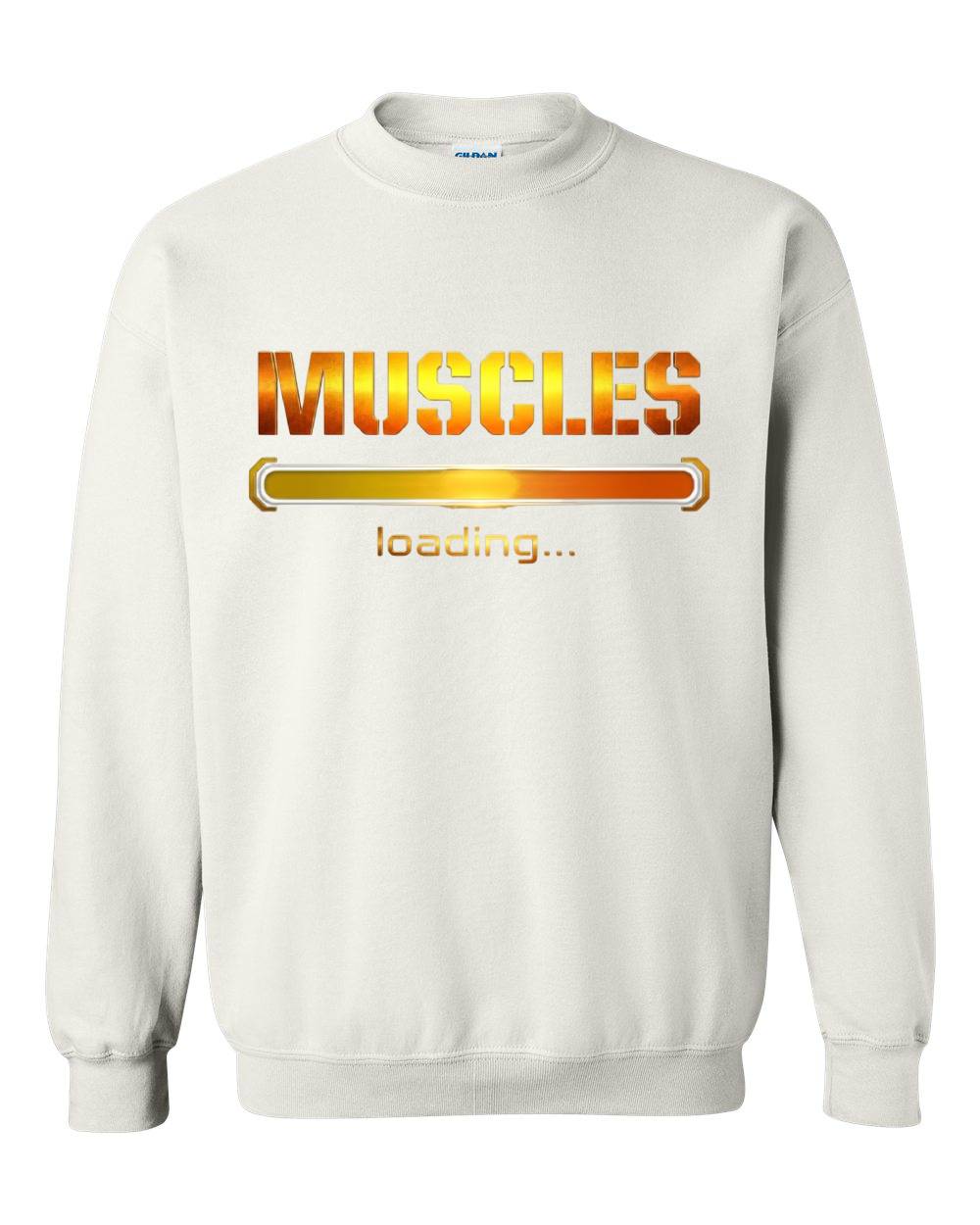"Muscles Loading" Crewneck Sweatshirt