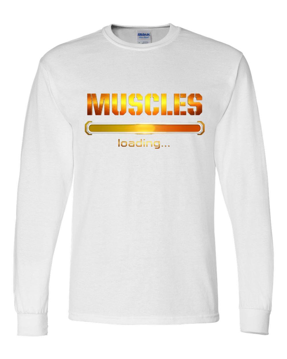 Muscles Loading Long Sleeve T-Shirt