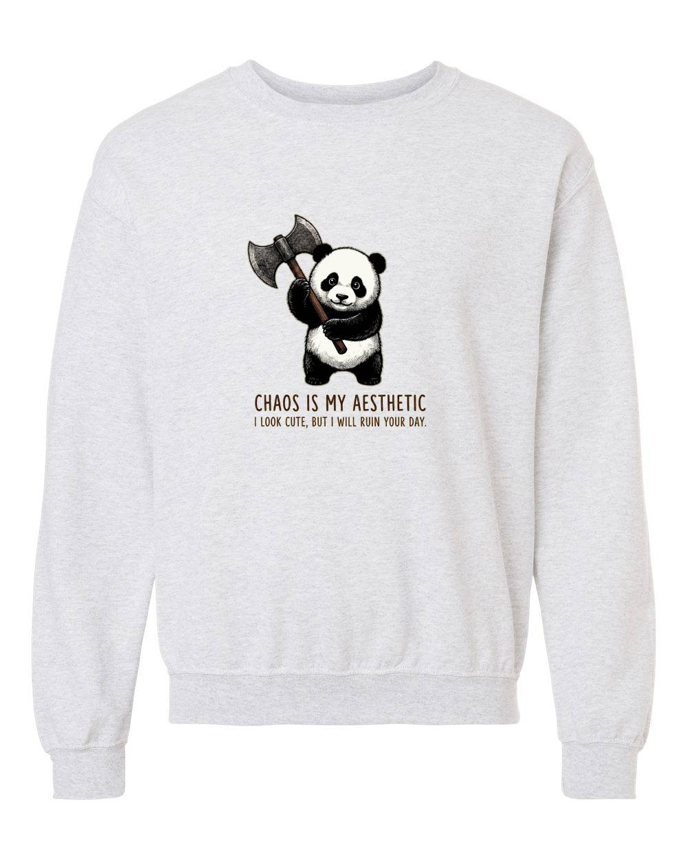 Chaos Panda Crewneck Sweatshirt