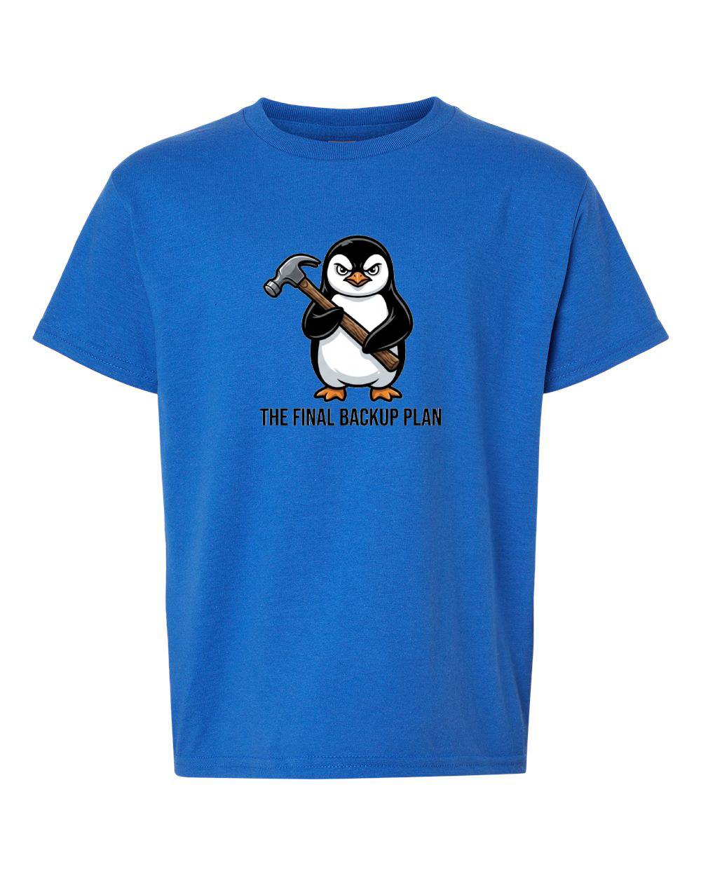 The Final Backup Plan Kids T-Shirt