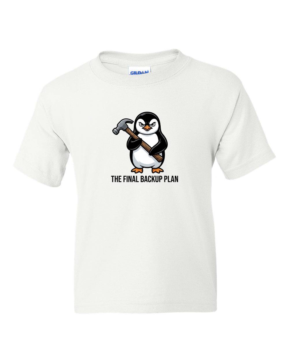 The Final Backup Plan Kids T-Shirt