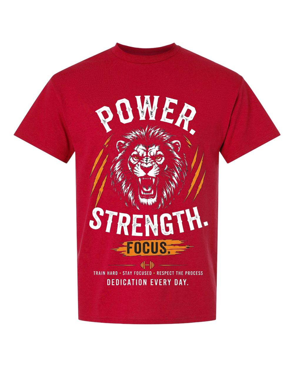 Power Strength Lion T-Shirt