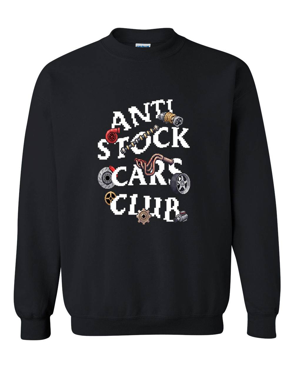 Anti Stock Cars Club Crewneck Sweatshirt