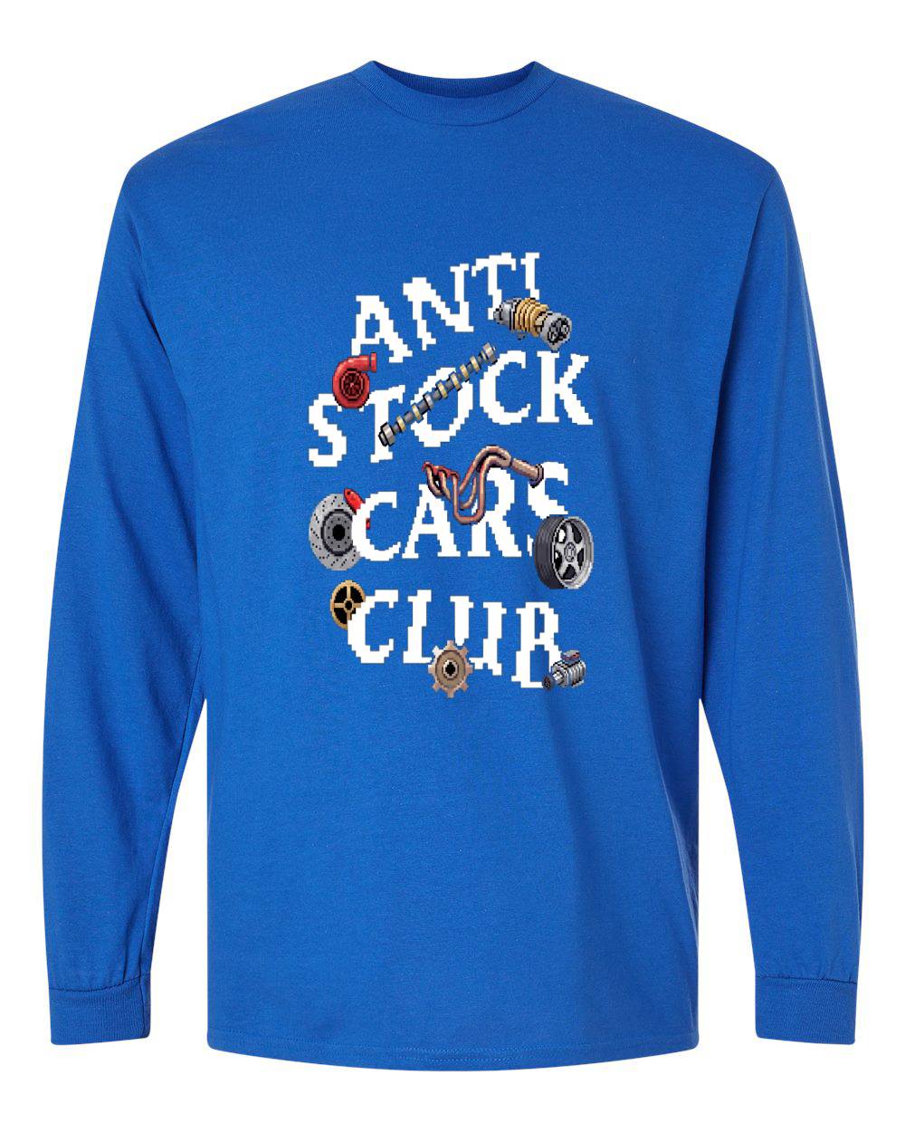 Anti Stock Cars Club Long Sleeve T-Shirt