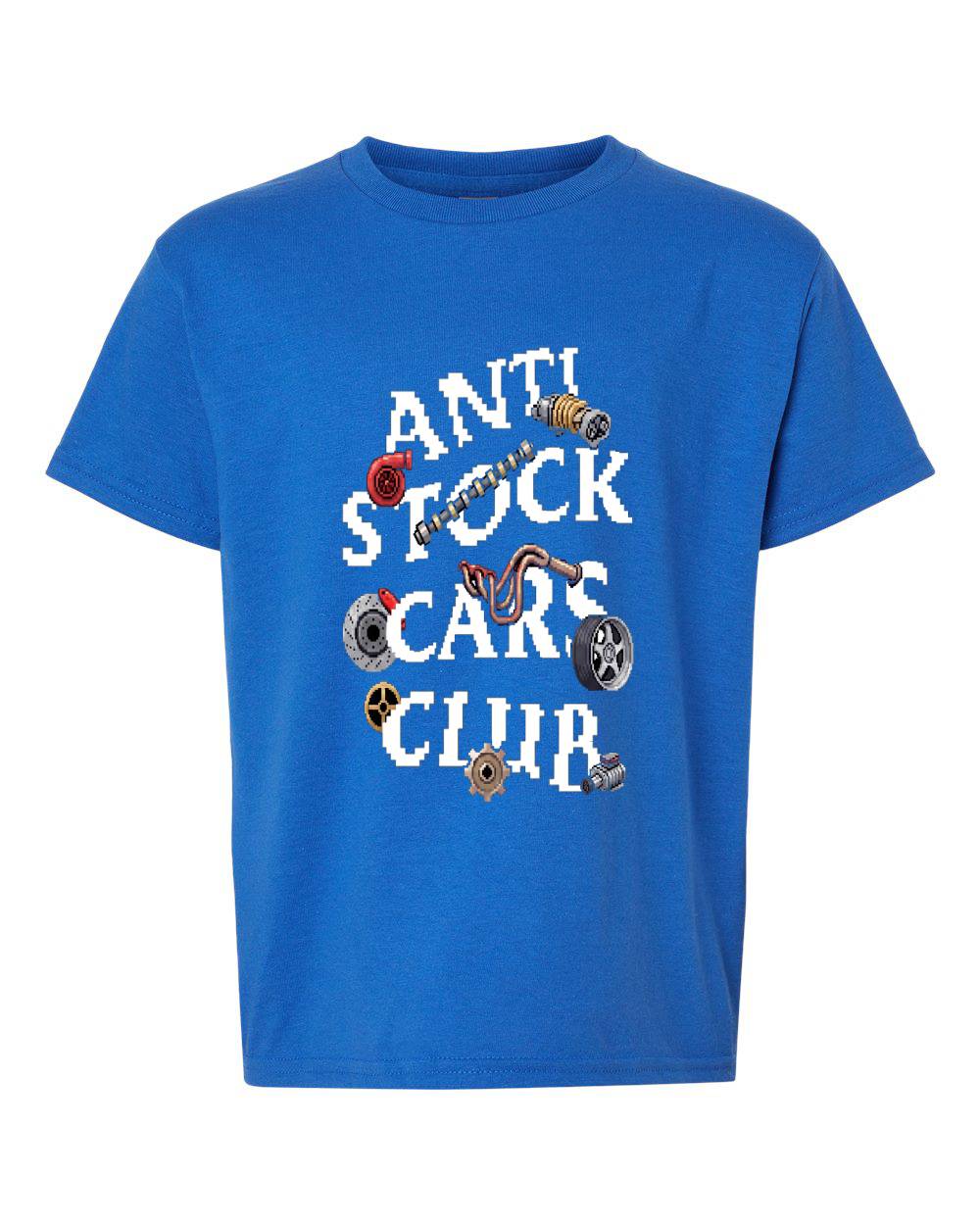 Anti Stock Cars Club Kids T-Shirt