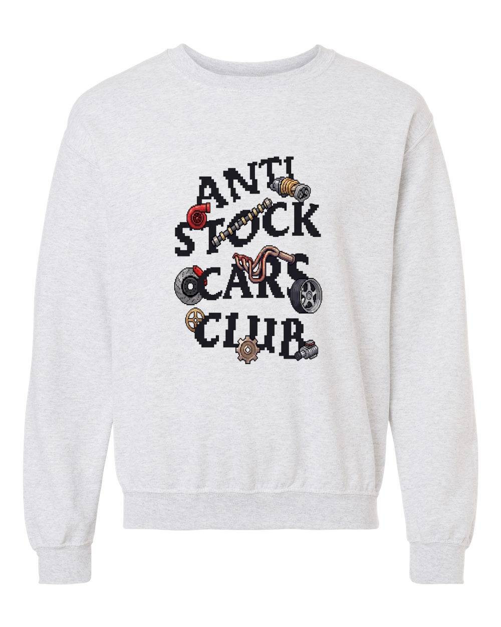 Anti Stock Cars Club Crewneck Sweatshirt
