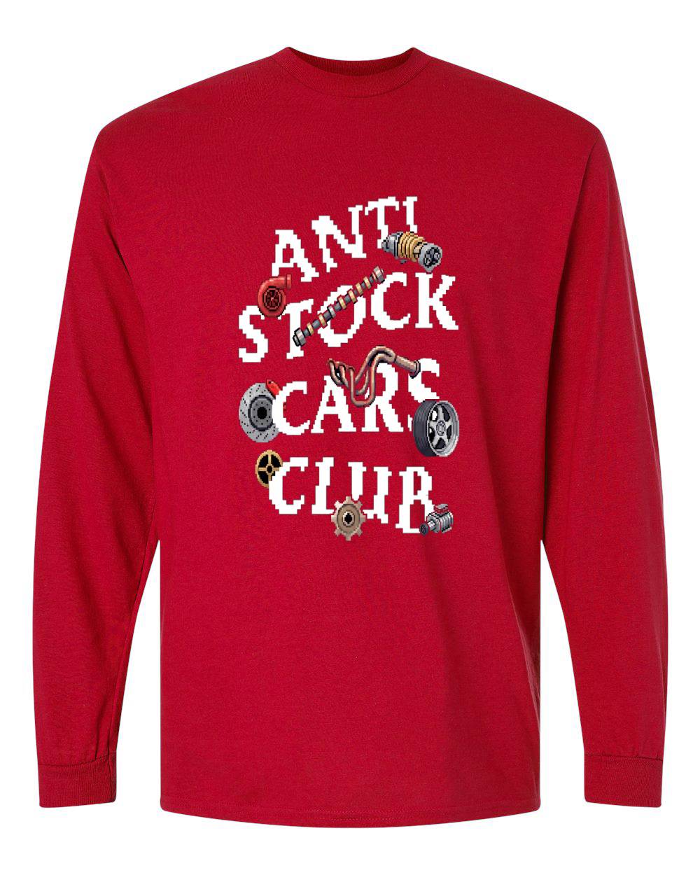 Anti Stock Cars Club Long Sleeve T-Shirt