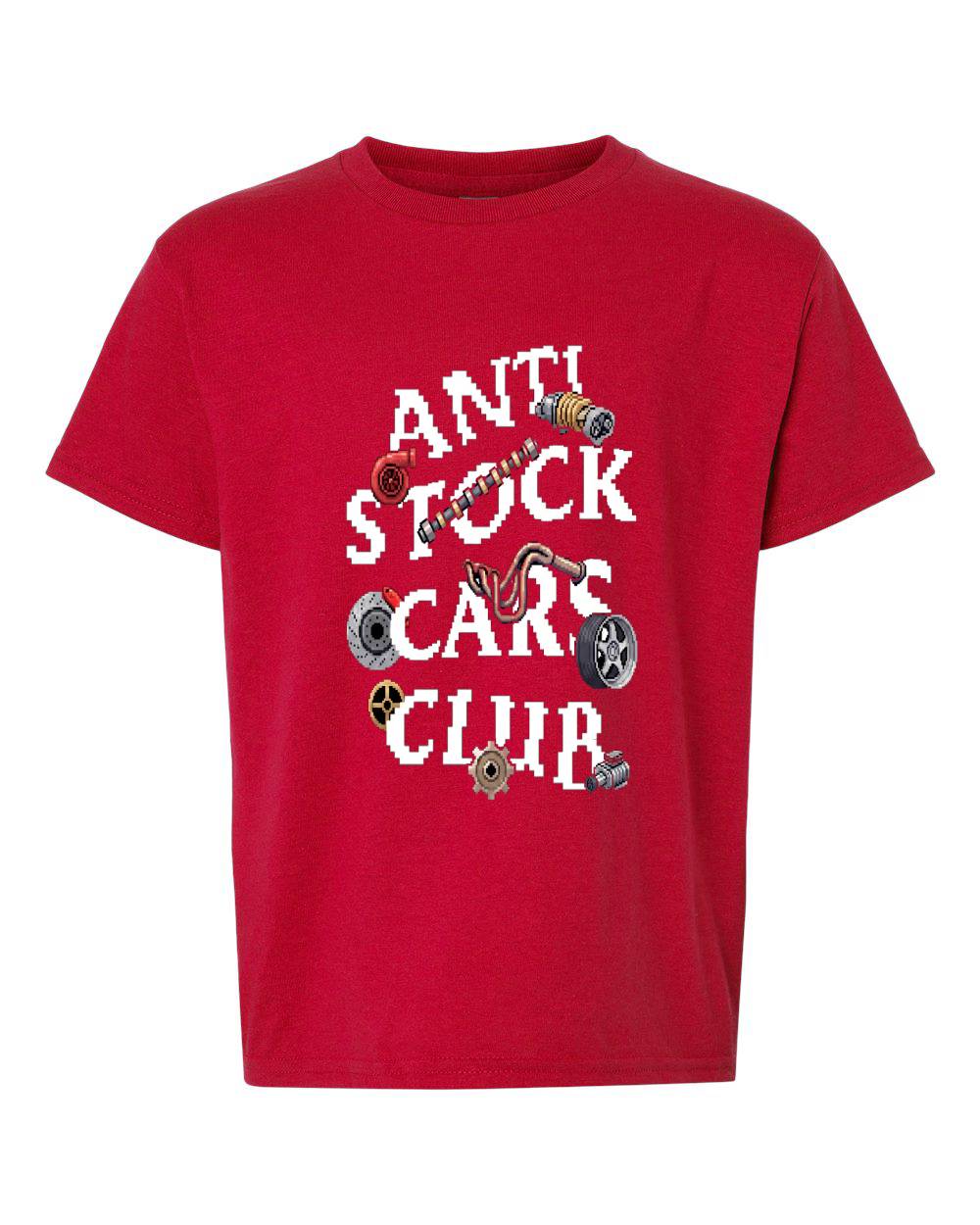 Anti Stock Cars Club Kids T-Shirt
