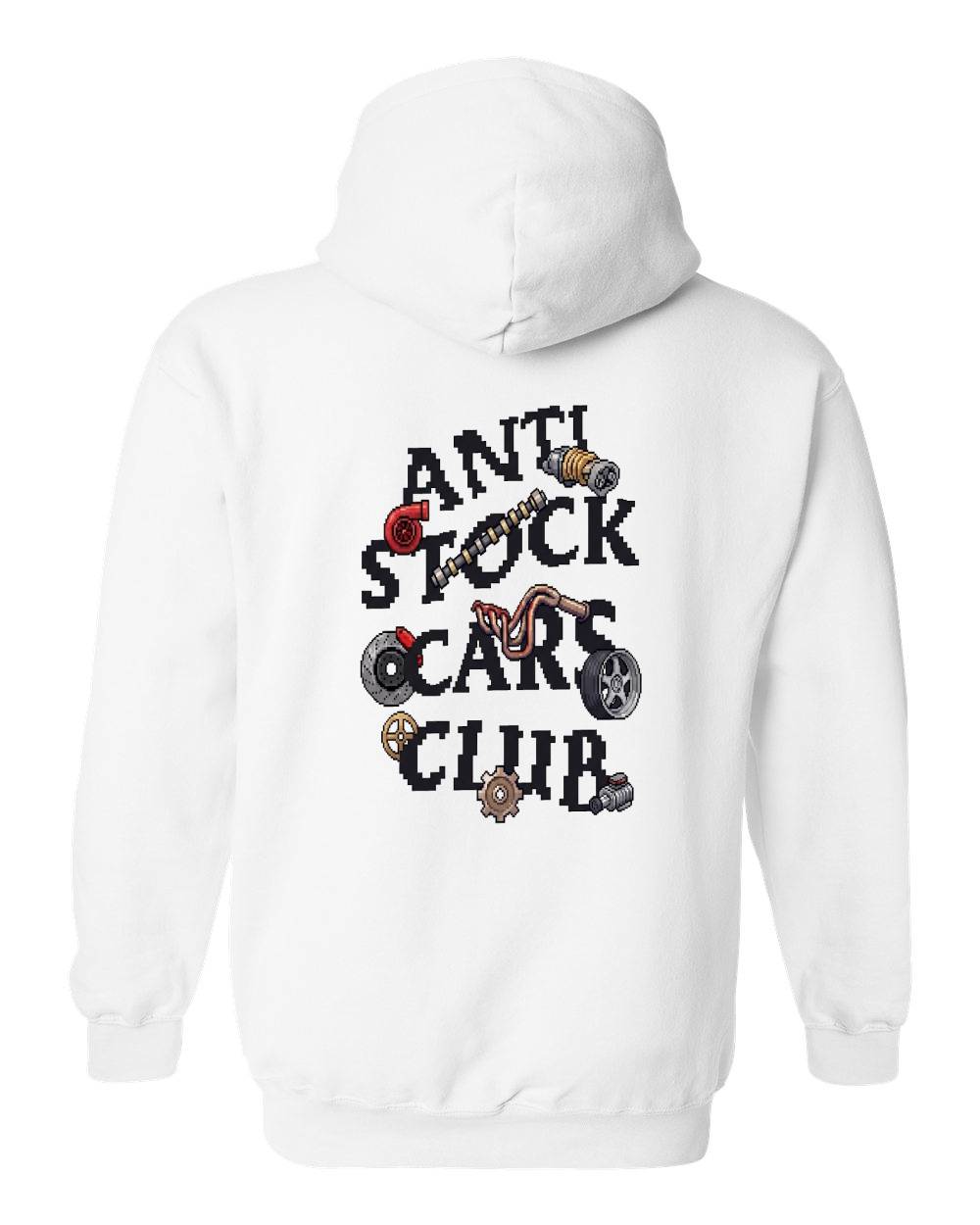 Anti Stock Cars Club Pullover Hoodie