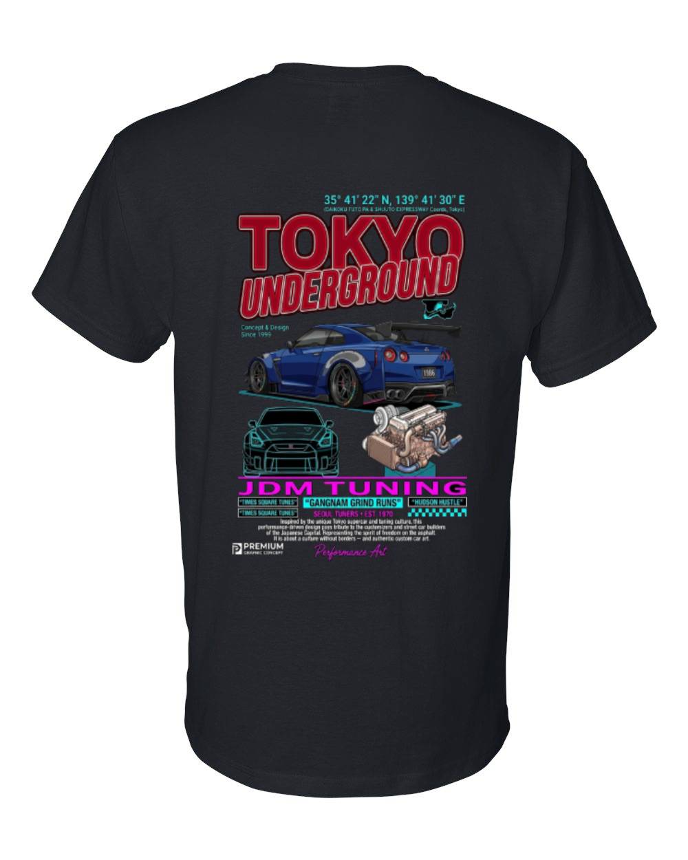Tokyo Underground JDM Tuning T-Shirt