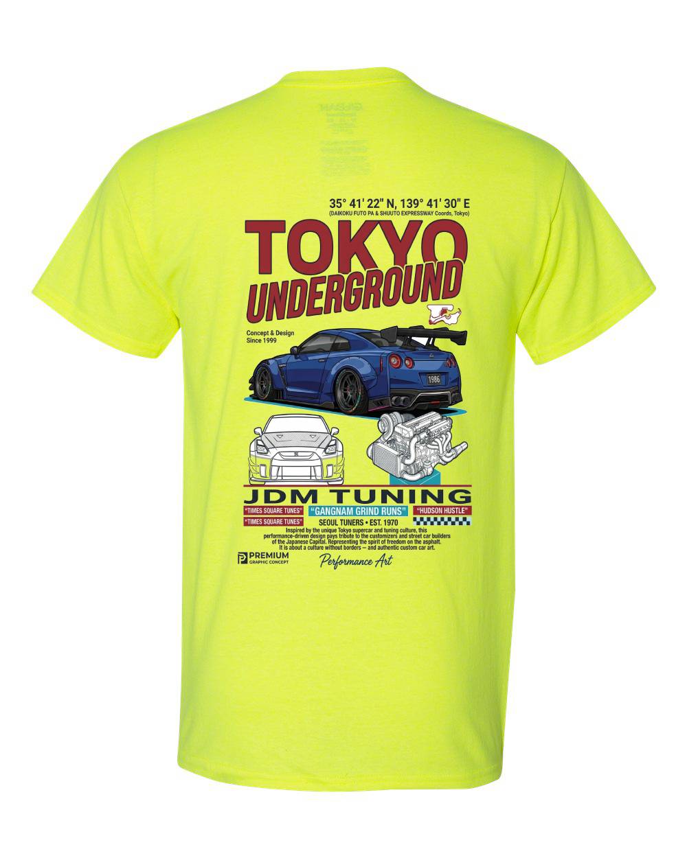 Tokyo Underground JDM Tuning T-Shirt