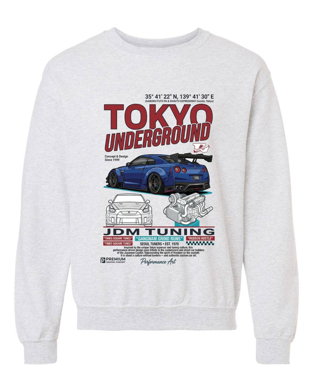 Tokyo Underground Crewneck Sweatshirt