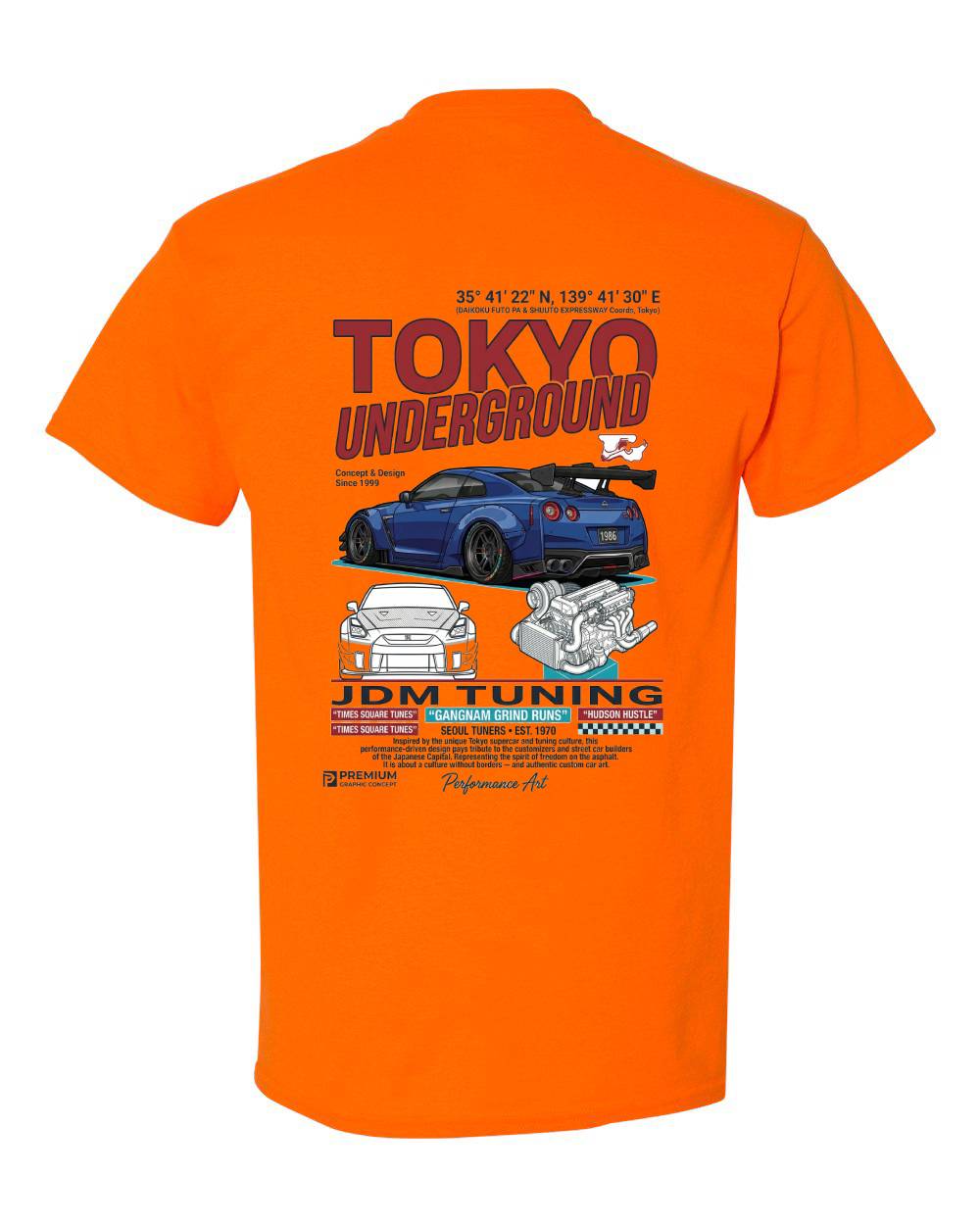 Tokyo Underground JDM Tuning T-Shirt