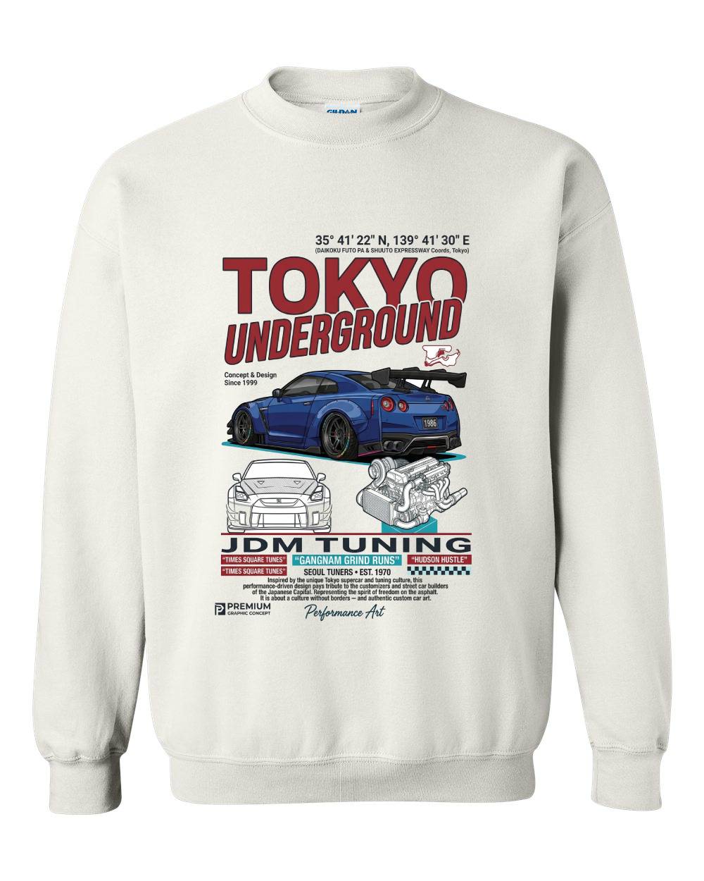 Tokyo Underground Crewneck Sweatshirt