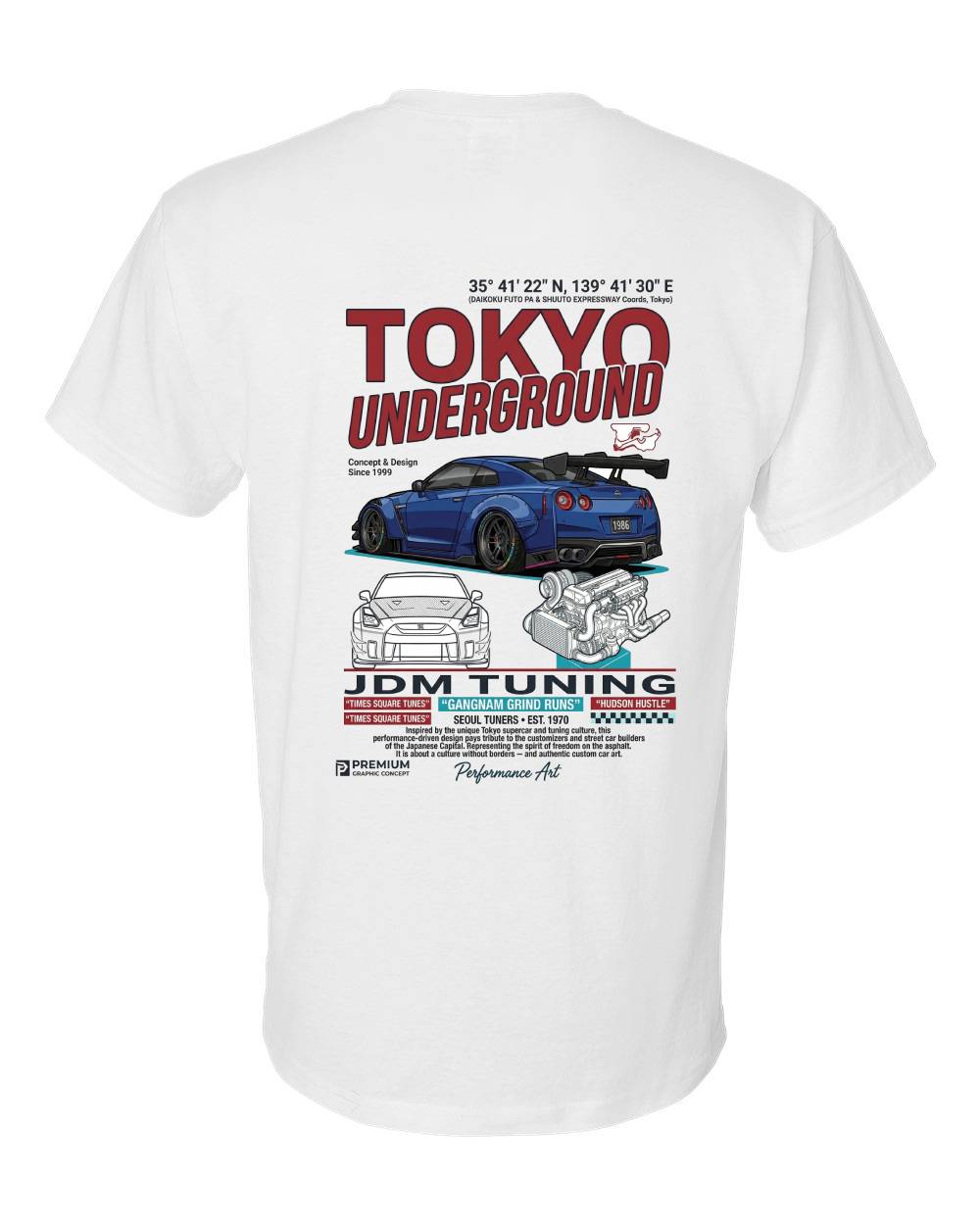 Tokyo Underground JDM Tuning T-Shirt