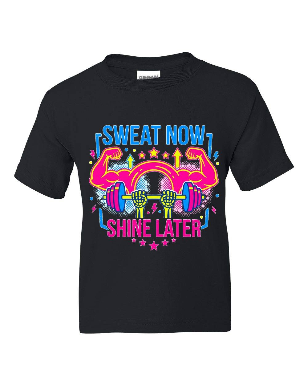 Sweat Now, Shine Later Kids T-Shirt