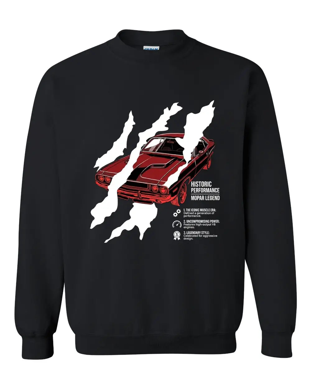 Historic Mopar Legend Crewneck Sweatshirt
