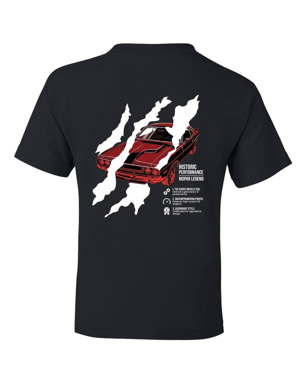 Historic Performance Mopar Legend Kids T-Shirt