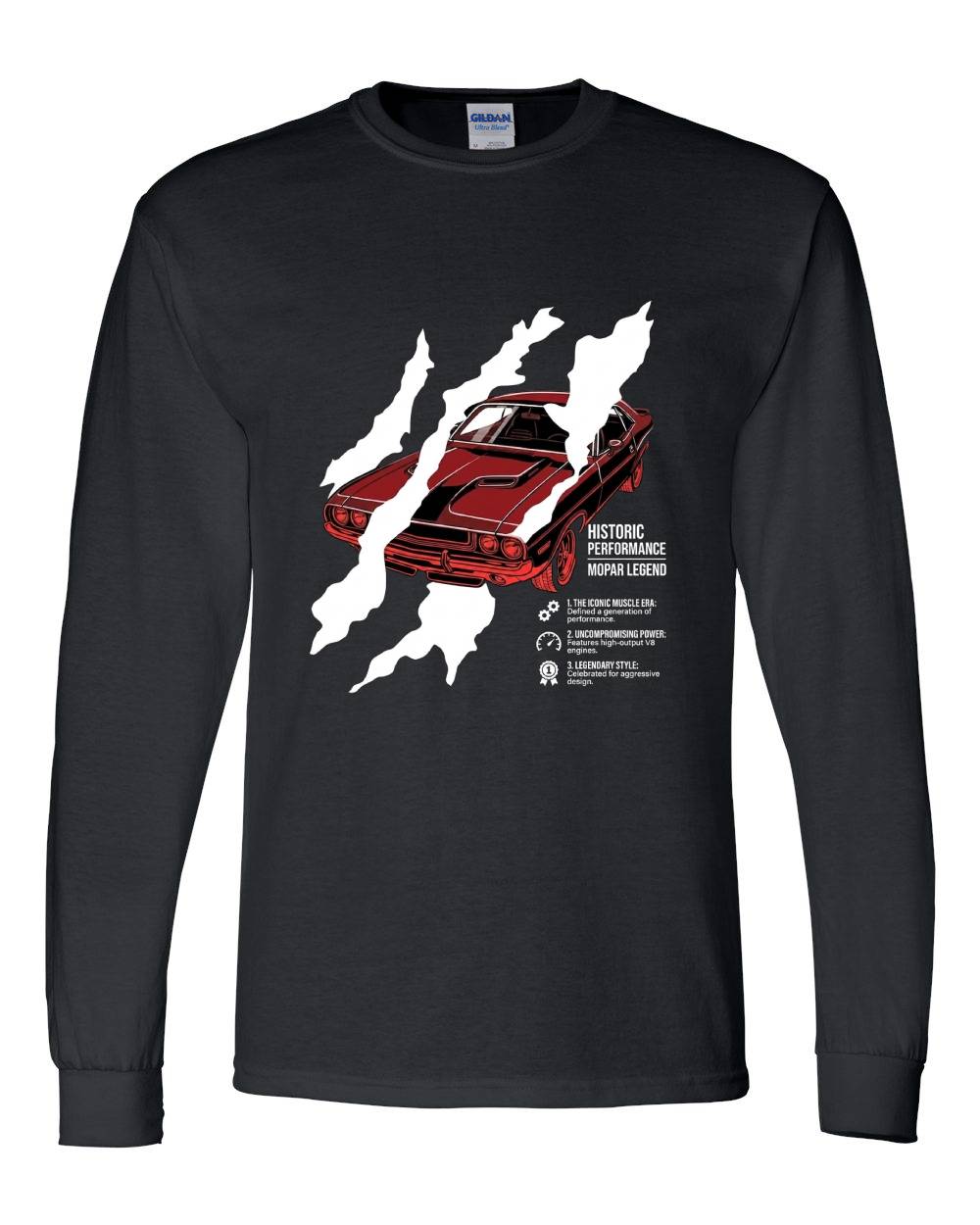 Mopar Legend Claw Long Sleeve T-Shirt