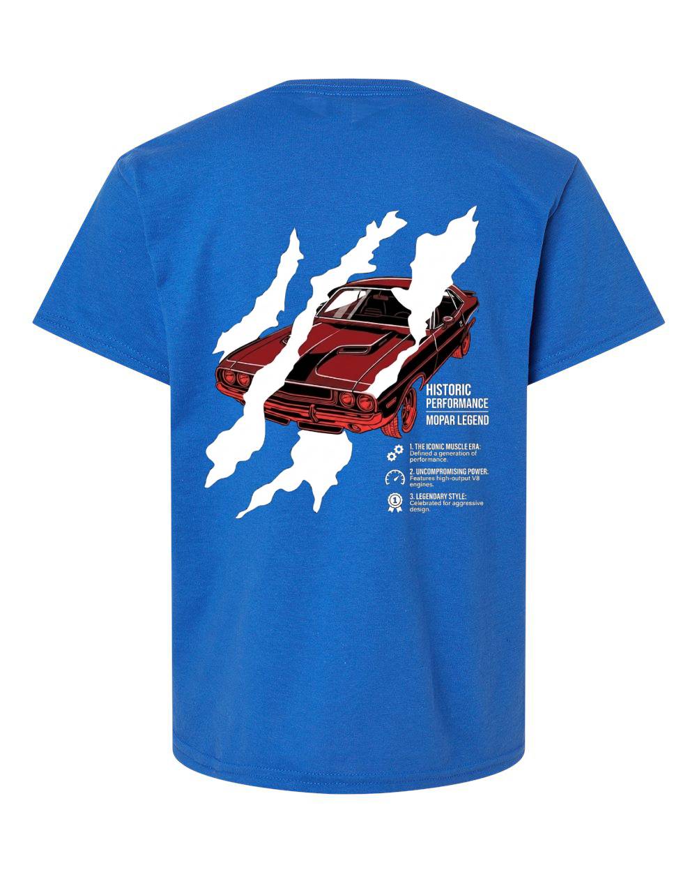 Historic Performance Mopar Legend Kids T-Shirt